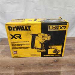 AS-IS   in Box DEWALT DCN681D1 20V 18Ga Stapler Kit