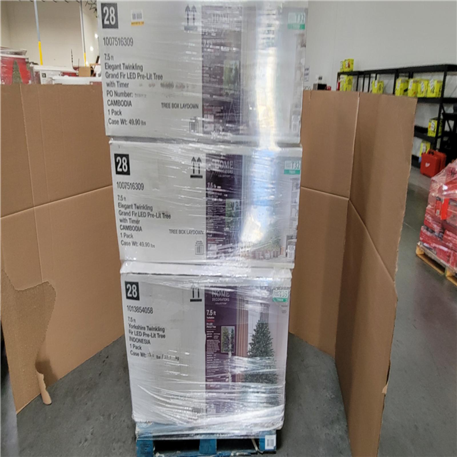 California AS-IS Holiday Pallet