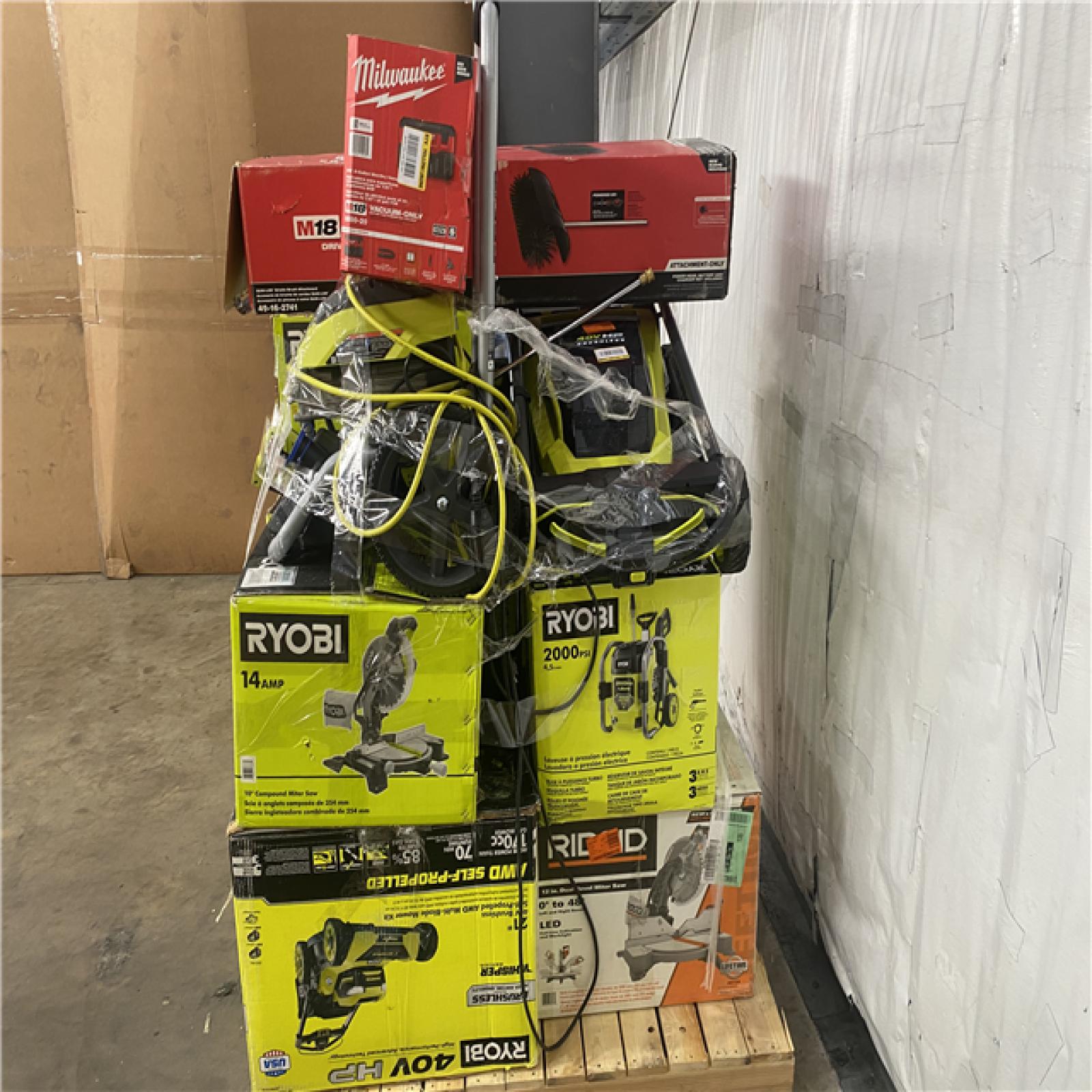 Houston Location AS IS - Tool Pallet