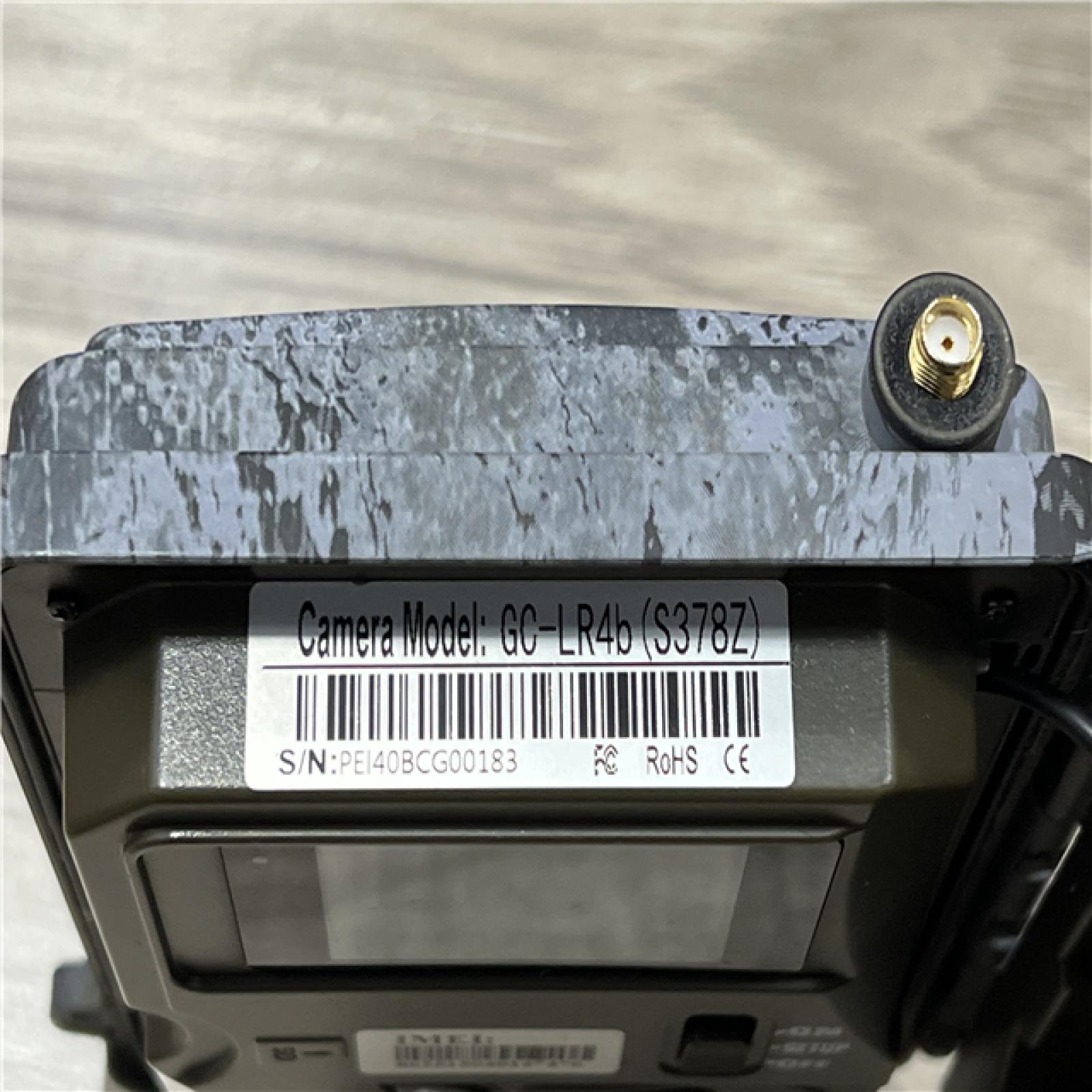 AS-IS Spartan Camera Trail Cameras Gocam 4G/LTE BlackoutPhoto/Video Transmit Camo GCLR4b Model: GC-LR4B