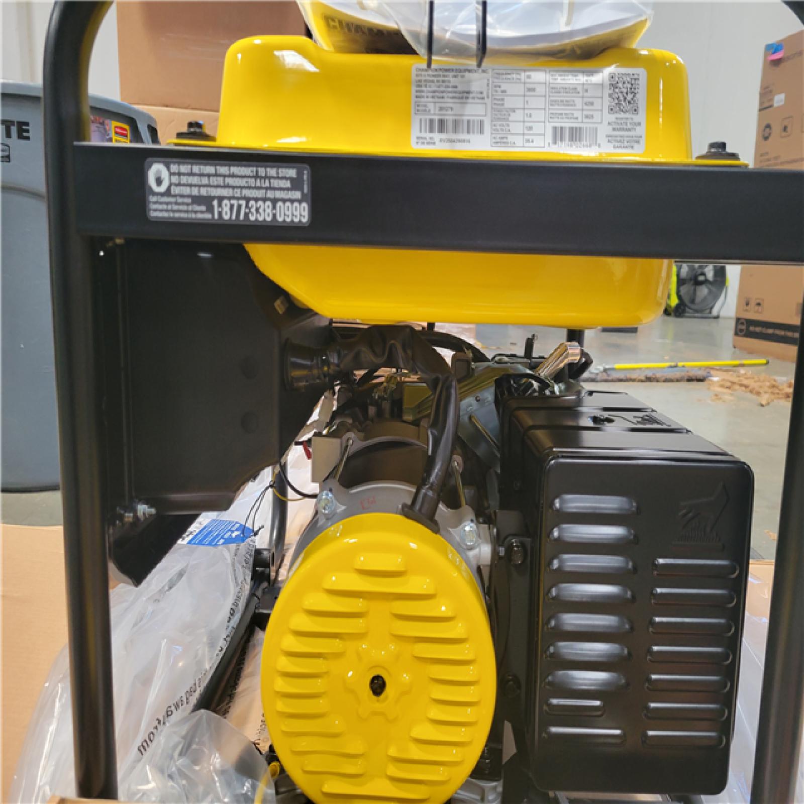 CALIFORNIA AS-IS CHAMPION PORTABLE GENERATOR 5300