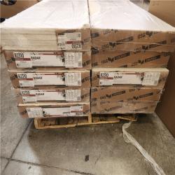 Phoenix AS-IS USG Ceilings 2 ft. x 4 ft. Radar Basic White Square Edge Lay-In Ceiling Tile  pallet of 10