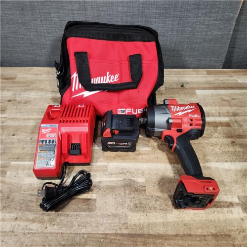 HOUSTON LOCATION - AS - IS Milwaukee FUEL 18V Lithium-Ion Brushless Cordless 1/2 in. Impact Wrench w/Friction Ring Kit