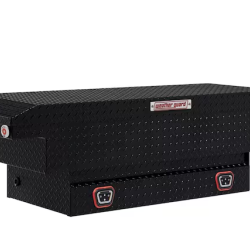 DALLAS LOCATION- Weather Guard Compact Low Profile Saddle Box (8.7 cu ft)