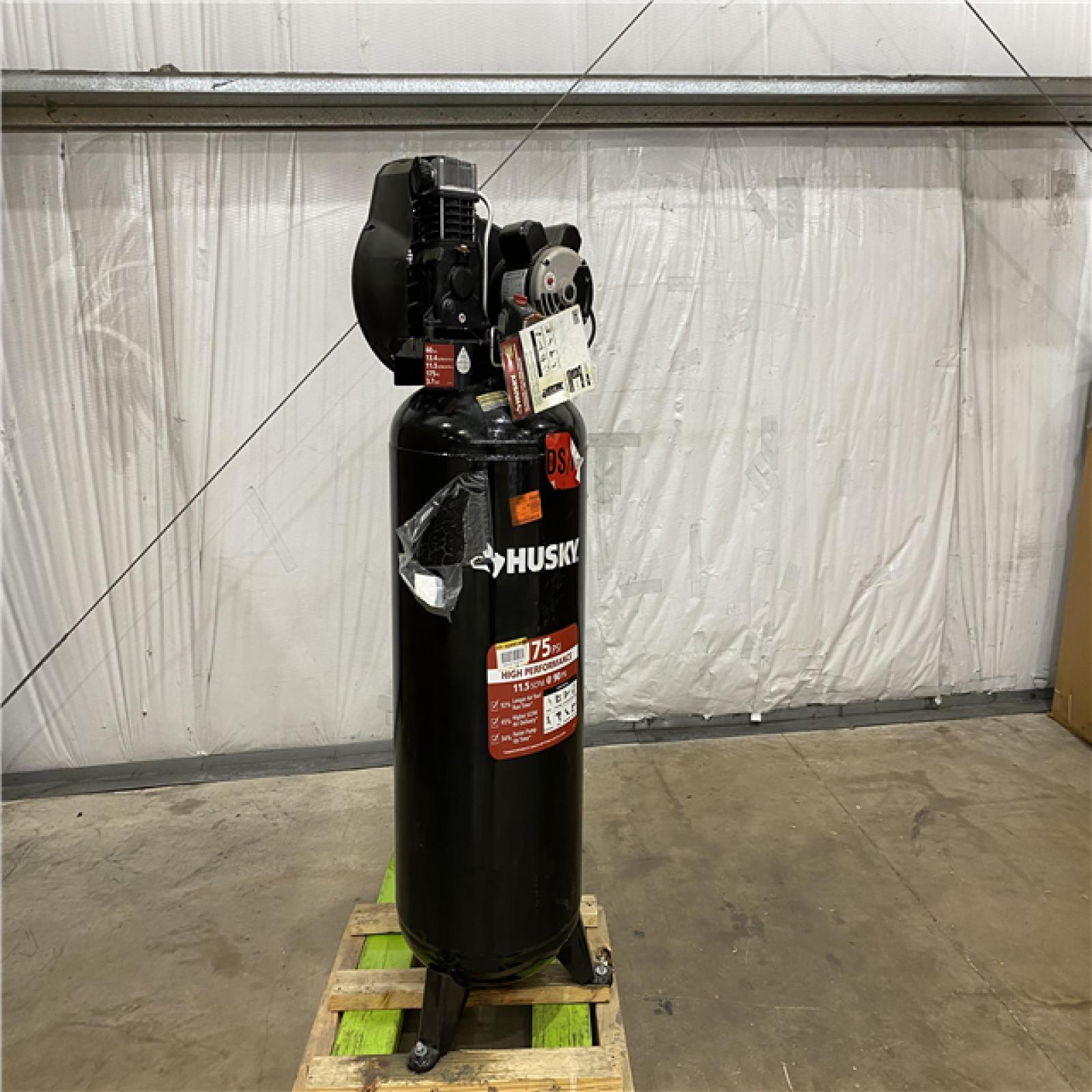 Houston Location - AS-IS Husky 60 Gallon 175psi Air Compressor