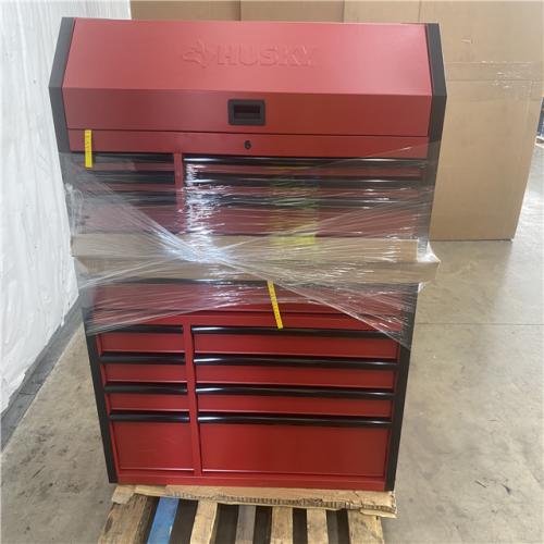 Houston Location AS-IS Husky Tool Storage 52in. W x20in D. Rolling Tool Chest Combo