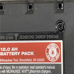 AS-IS Milwaukee FUEL 155 MPH 650 CFM 18V Brushless Cordless Dual Battery Backpack Blower Kit