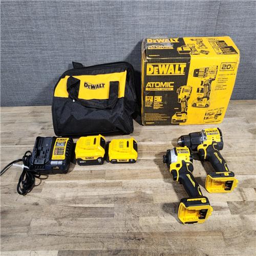 HOUSTON LOCATION - AS-IS DeWalt 2-Tool Combo Kit W/ (2) BATTERY & CHARGER