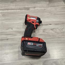 LIKE NEW! - Milwaukee 2953-22 M18 FUEL 1/4 Hex Impact Driver Kit