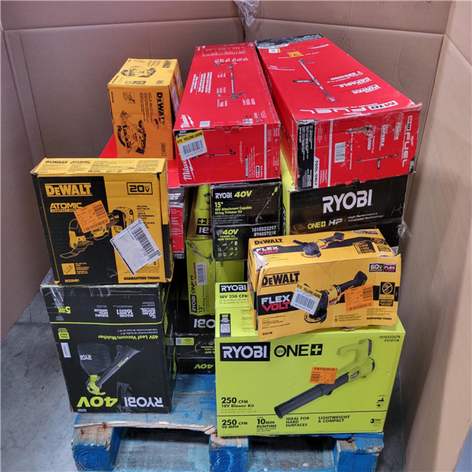 CALIFORNIA AS-IS TOOL PALLET