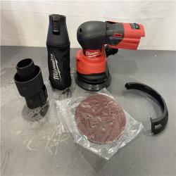 AS-IS- Milwaukee M18 18V Lithium-Ion Brushless Cordless FUEL 5 in. Random Orbit Sander