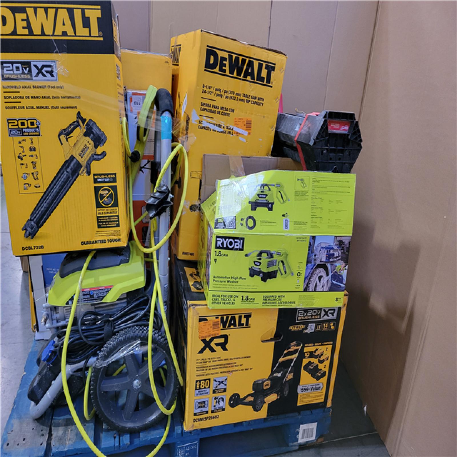 CALIFORNIA AS-IS TOOL PALLET