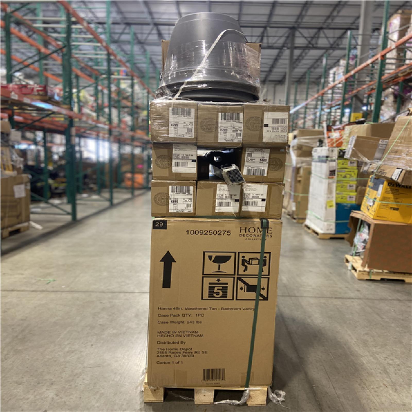 DALLAS LOCATION - AS-IS HOME IMPROVEMENT PALLET