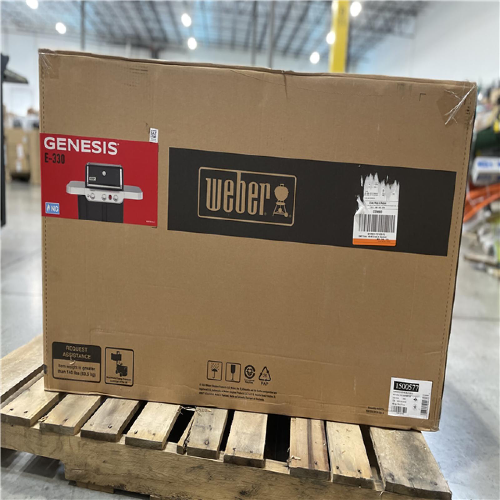 DALLAS LOCATION- WEBER Genesis E-330 3-Burner Natural Gas Grill