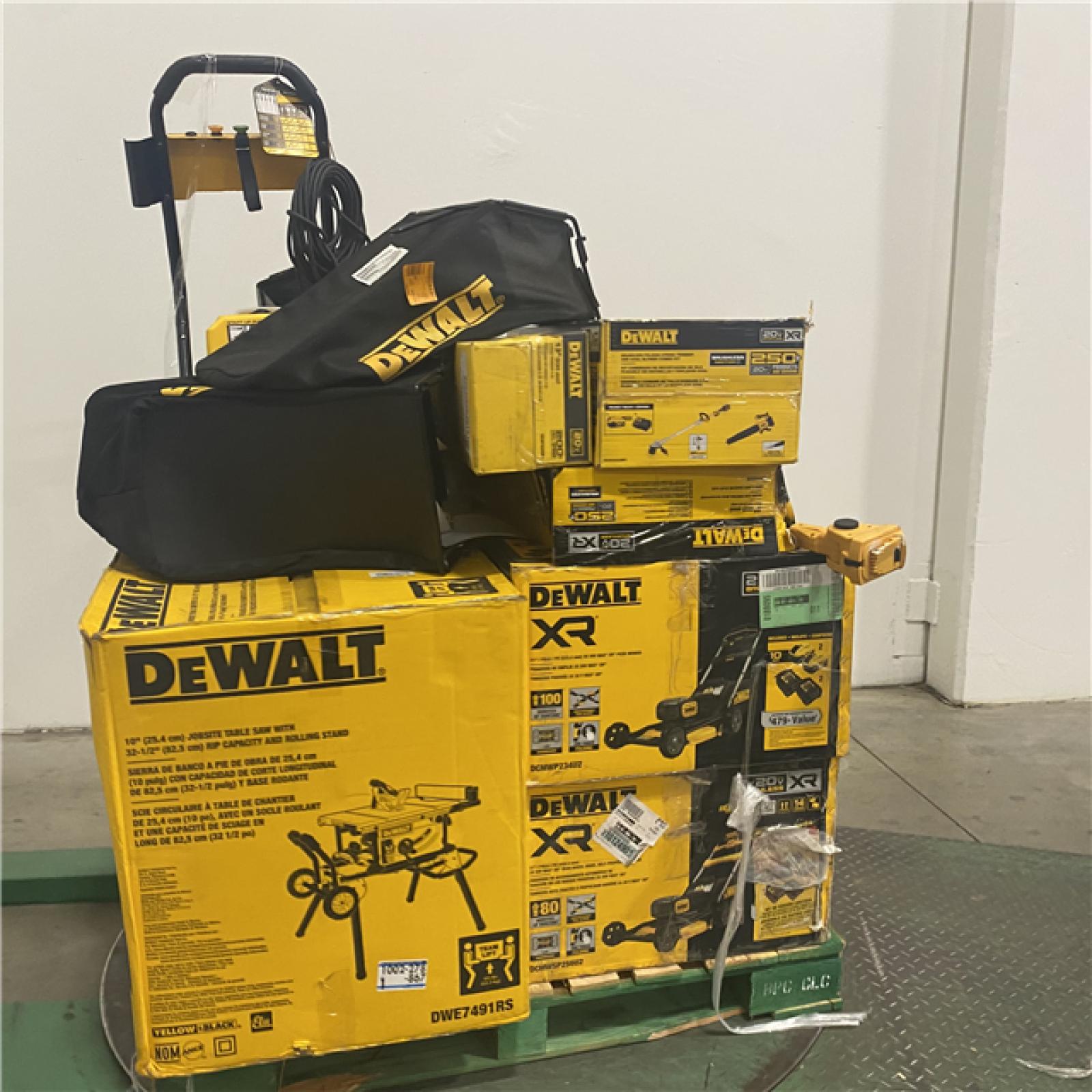 Dallas Location - As-Is DEWALT Tool Pallet