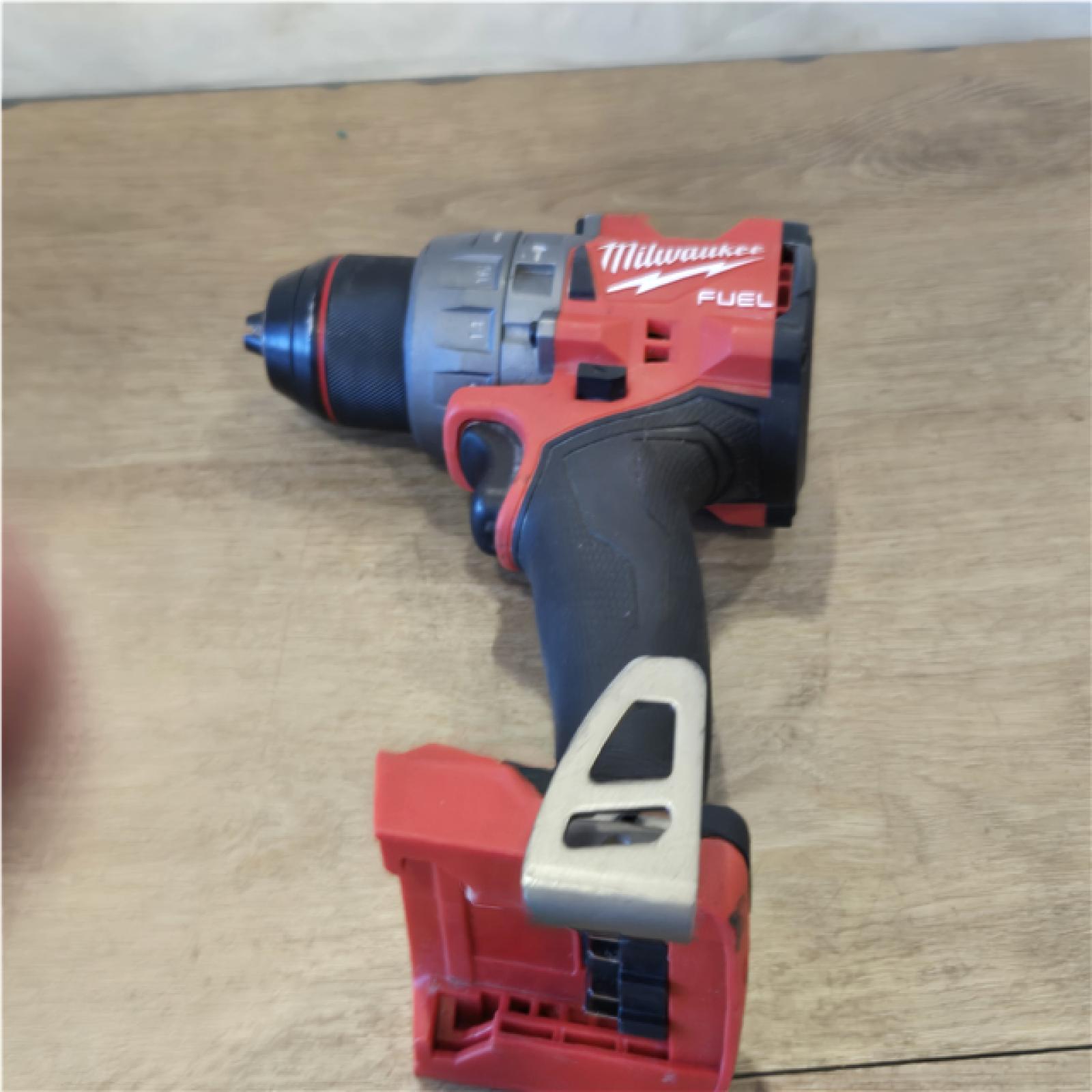 AS-IS Milwaukee FUEL 18V Lithium-Ion Brushless Cordless 1/2 in. Hammer Drill/Driver (Tool-Only)