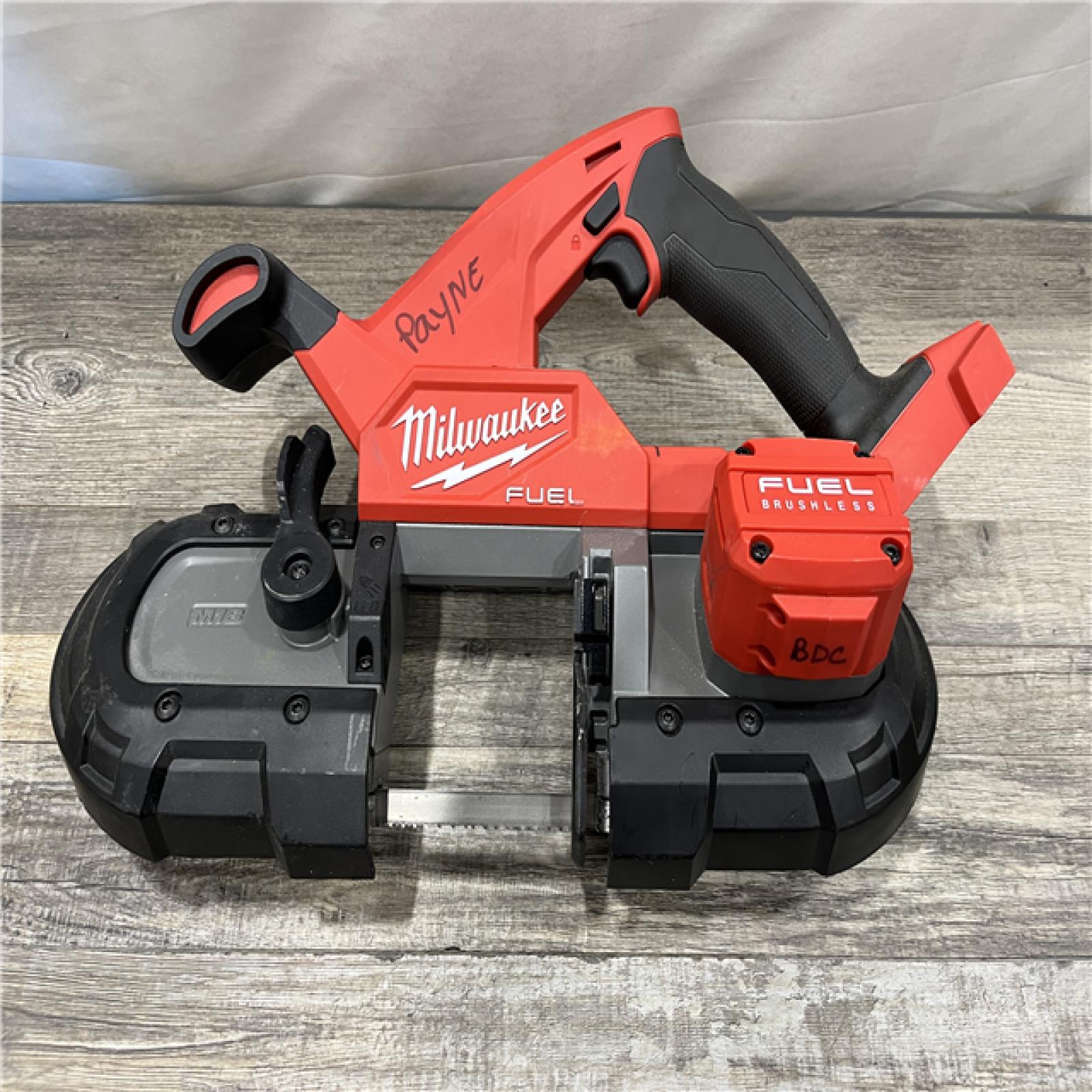AS-IS Milwaukee FUEL 18V Lithium-Ion Brushless Cordless Compact Bandsaw (Tool-Only)