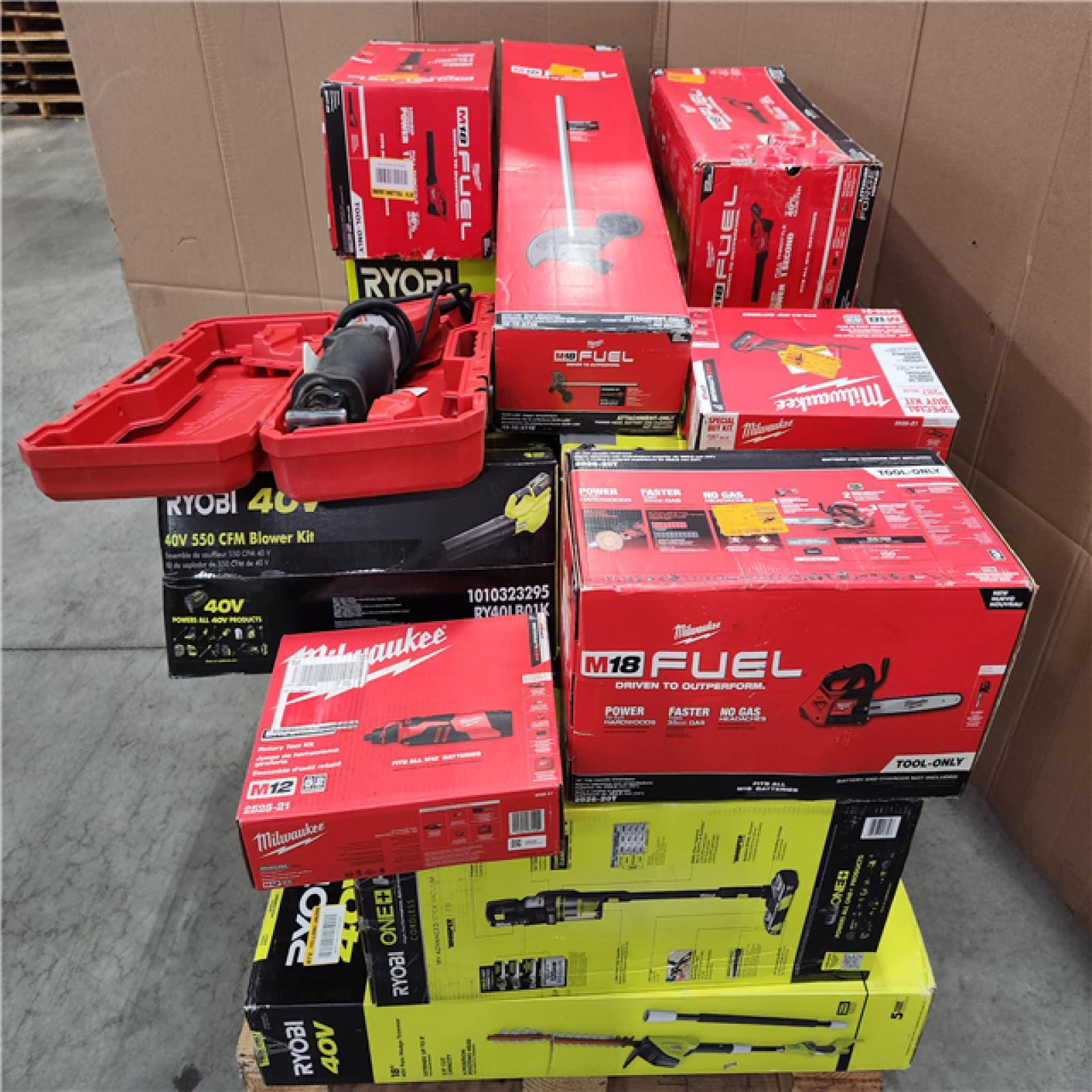 CALIFORNIA AS-IS TOOL PALLET
