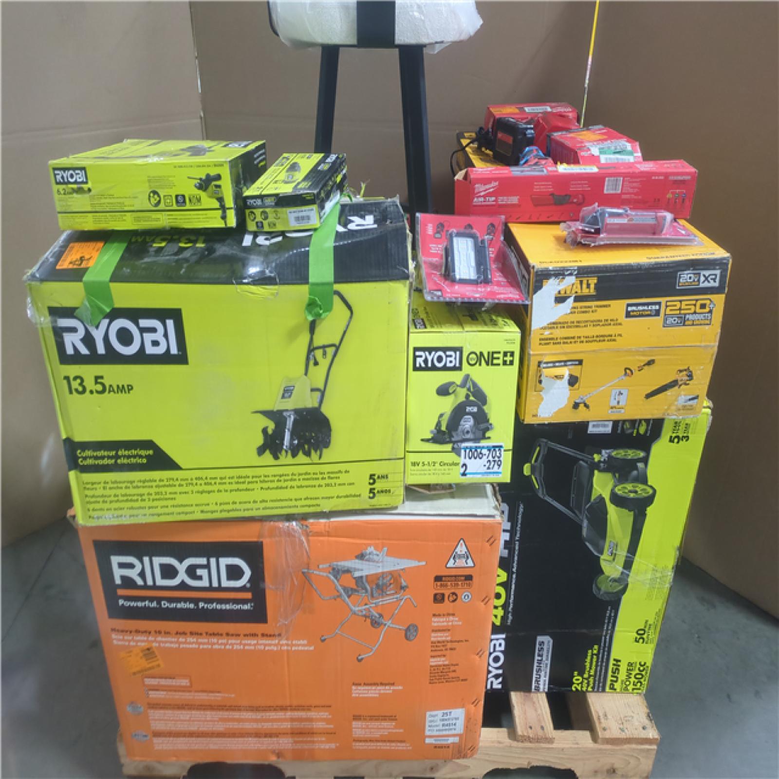 CALIFORNIA AS-IS TOOL PALLET