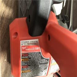 AS-IS Milwaukee FUEL 18V Lithium-Ion Brushless Cordless 7-1/4 in. Circular Saw (Tool-Only)