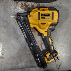 HOUSTON LOCATION - AS-IS DEWALT 20V MAX XR 15 Ga. Cordless 34 Deg Nailer 20 V