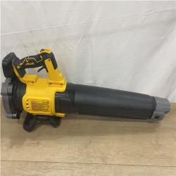 AS-IS DEWALT 20V MAX 125 MPH 450 CFM Brushless Cordless Handheld Leaf Blower with Concentrator Nozzle (Tool Only)