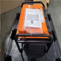CALIFORNIA AS-IS GENMAX 6 000 STARTING WATT/ 5 250 RUNNING WATT INVERTER GENERATOR W/ ELECTRIC START