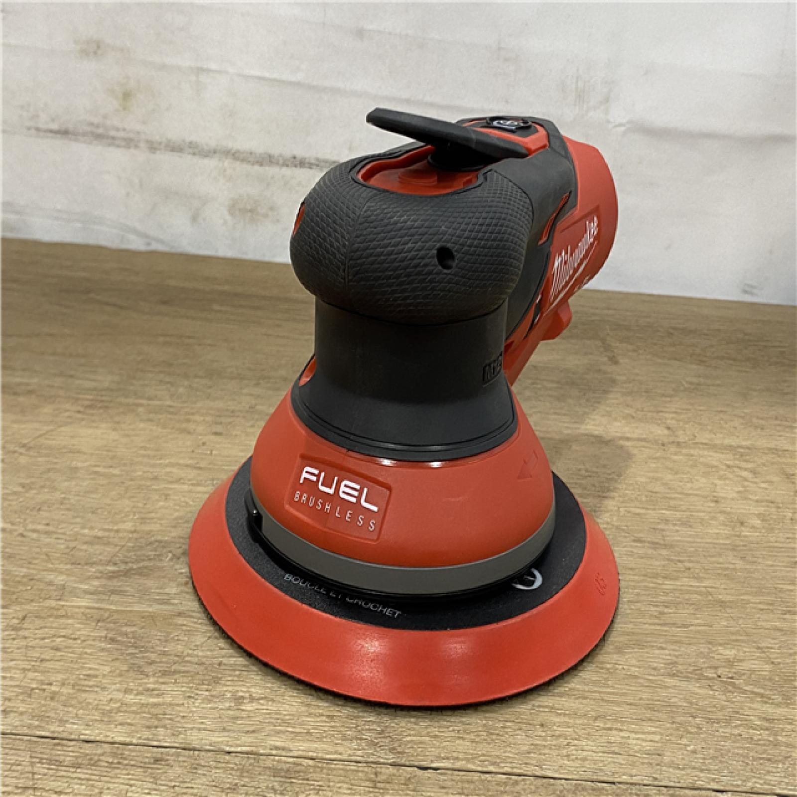 AS-IS Milwaukee FUEL 12V Lithium-Ion Brushless Cordless 6 in. Random Orbital Sander (3/16 in. Orbit) Tool-Only