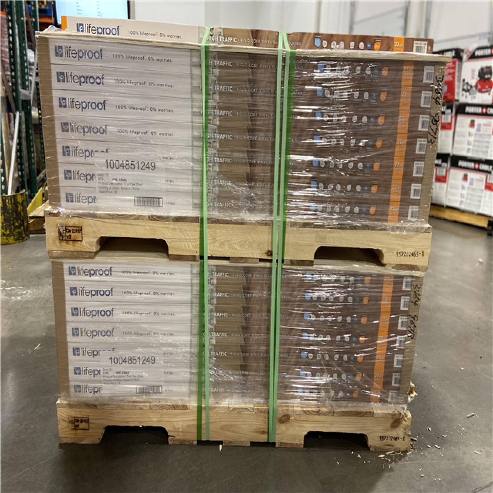 DALLAS LOCATION - Lifeproof Trail Oak 22 MIL x 8.7 in. W x 48 in. L Click Lock Waterproof Luxury Vinyl Plank Flooring (20.1 sqft/case) PALLET -(28 UNITS)