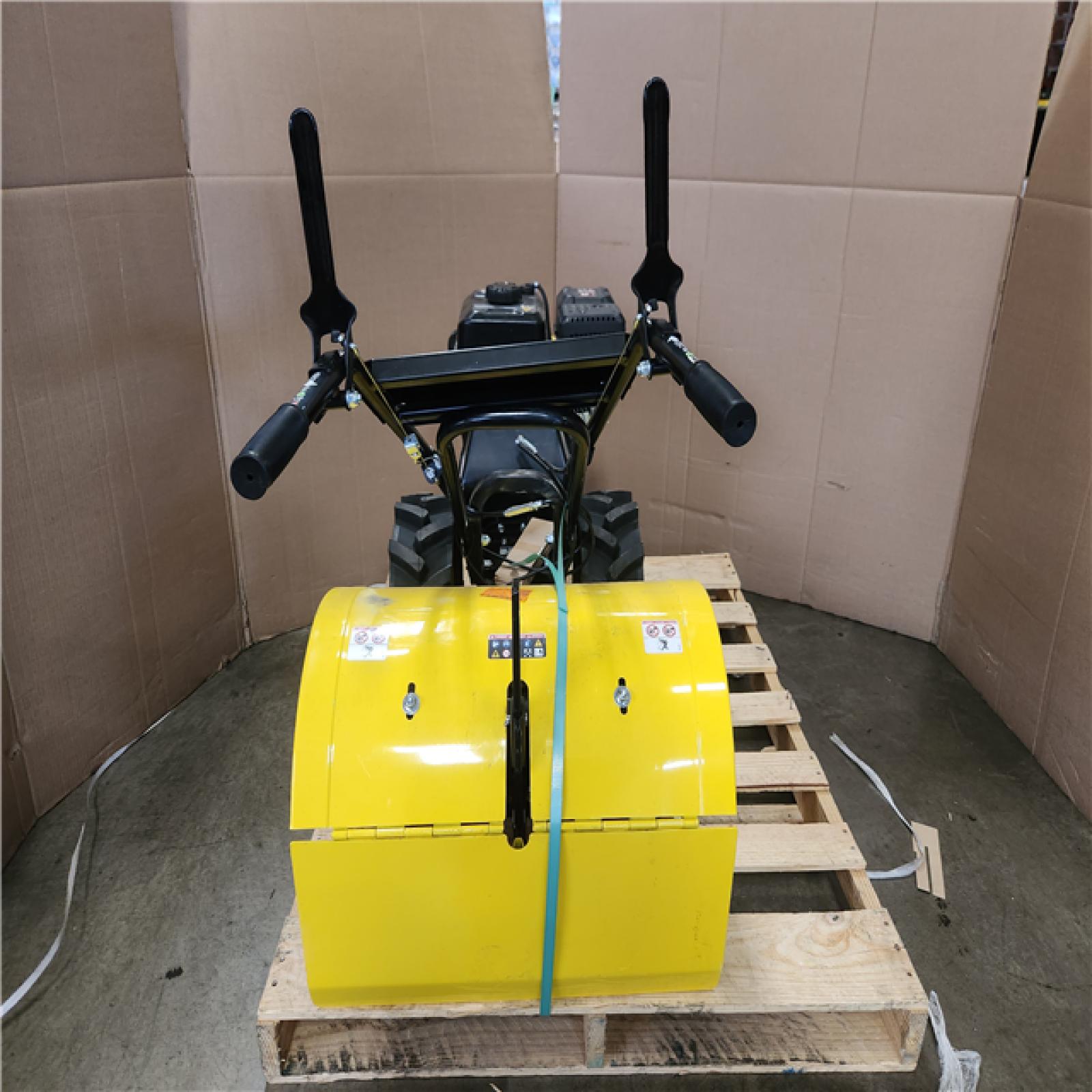 Phoenix LIKE NEW Champion Power Equipment 22 in. Counter Rotating Gas Rear Tine Tiller with Self-Propelled Agricultural Tires (Missing Screws)