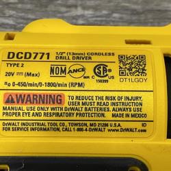 AS-IS DEWALT 20V MAX Cordless 1/2 in. Drill/Driver Kit