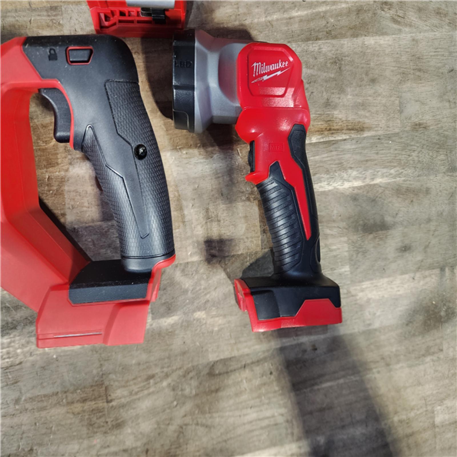 HOUSTON LOCATION - AS-IS M18 FUEL 18V Lithium-Ion Brushless Cordless Combo Kit with Two 5.0 Ah Batteries  1 Charger 1 Tool Bag