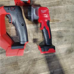 HOUSTON LOCATION - AS-IS M18 FUEL 18V Lithium-Ion Brushless Cordless Combo Kit with Two 5.0 Ah Batteries  1 Charger 1 Tool Bag