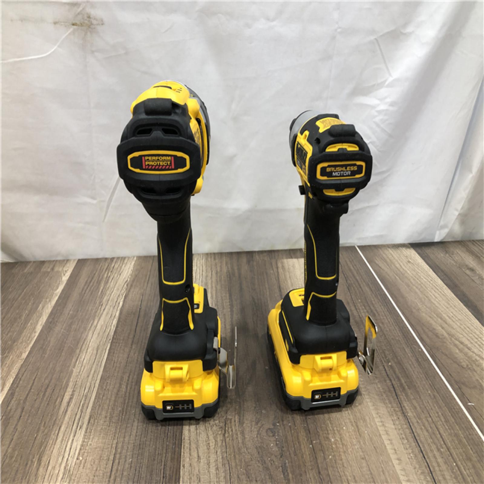 AS-IS DEWALT 20V MAX Lithium-Ion Cordless 2-Tool Combo Kit