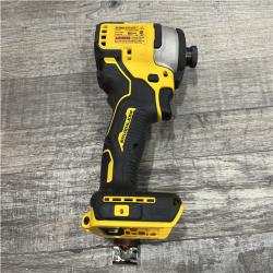 AS-IS DEWALT Atomic 20V Max Lithium-Ion Brushless Cordless Compact 1/4 in. Impact Driver Kit
