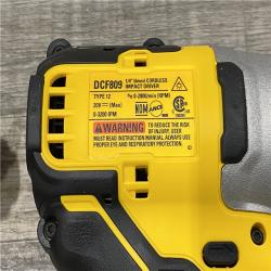 AS-IS DEWALT ATOMIC 20-Volt MAX Lithium-Ion Cordless Combo Kit