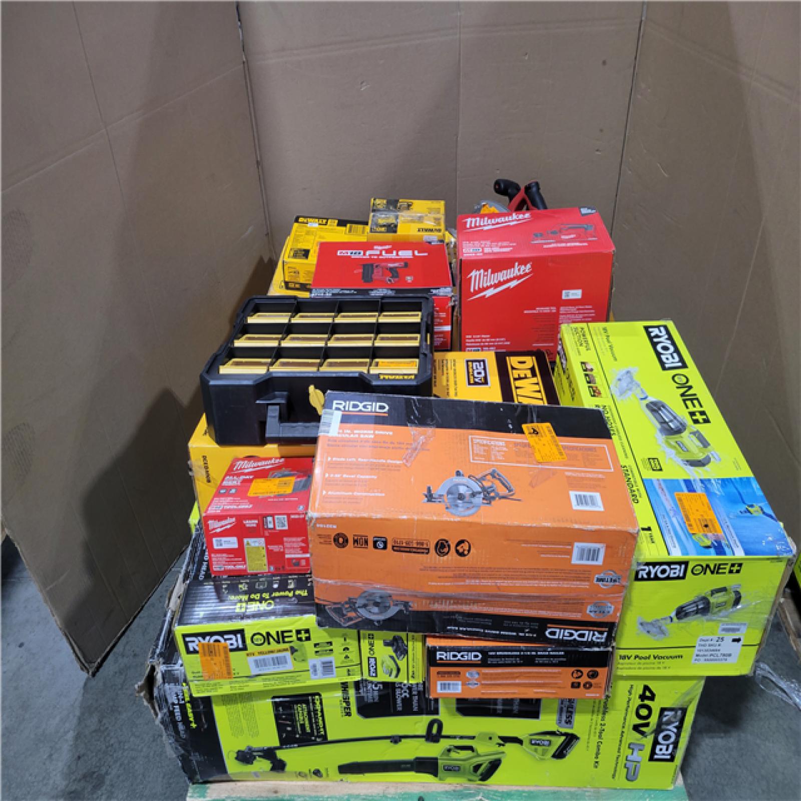 CALIFORNIA AS-IS TOOL PALLET
