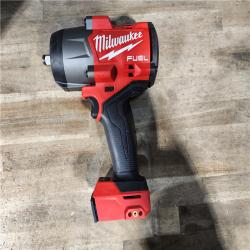 HOUSTON LOCATION - AS-IS Milwaukee M18 1/2 in. Cordless Brushless High Torque Impact Wrench Kit (Battery & Charger)