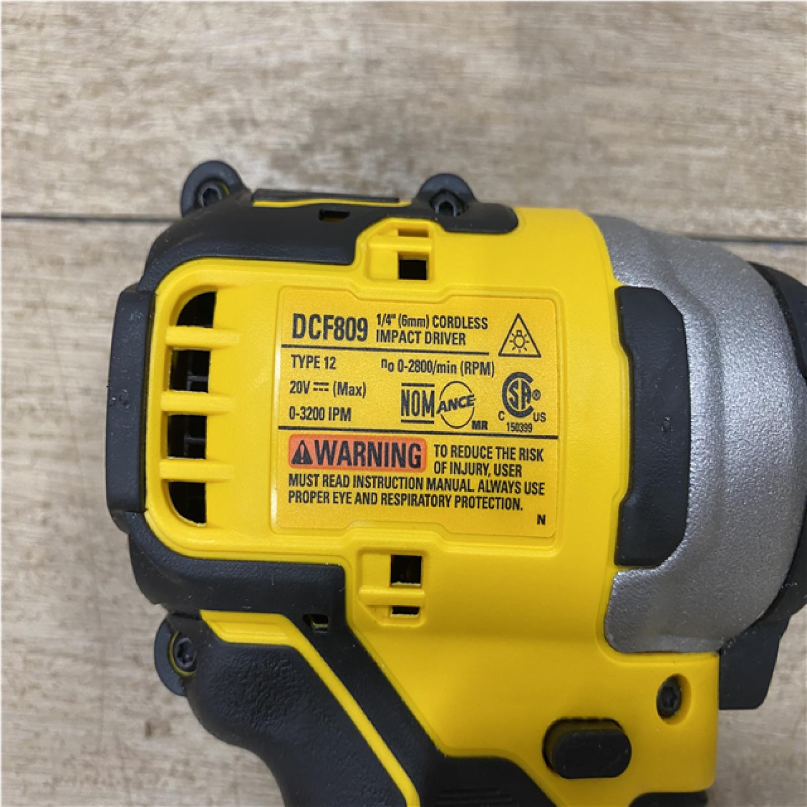 AS-IS Dewalt DCF809 20V MAX Brushless Impact Driver – Tool Only
