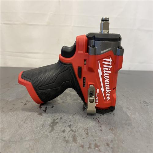 AS-IS - Milwaukee M12 FUEL 12V Lithium-Ion Brushless Cordless Stubby 1/2 in. Impact Wrench