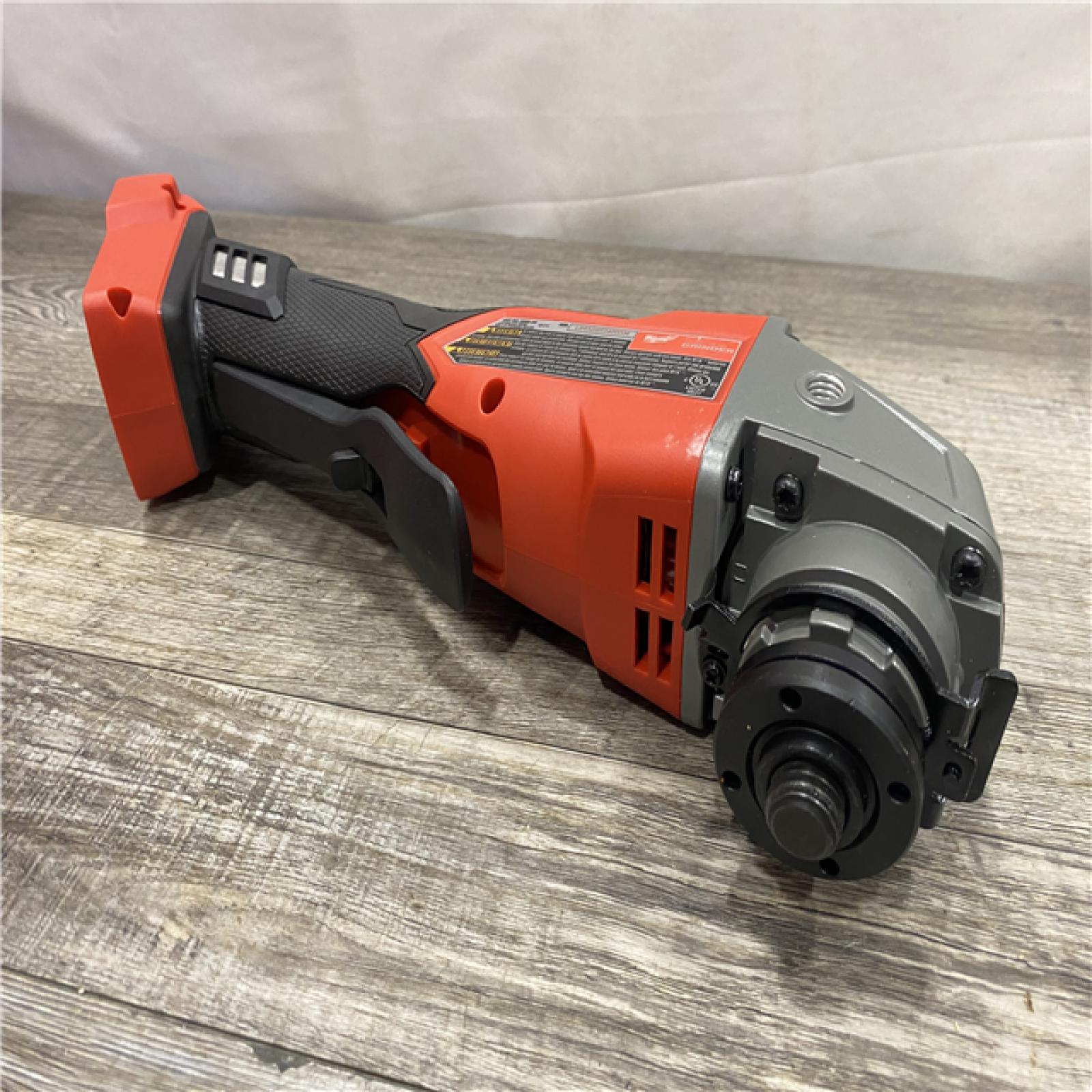 AS-IS Milwaukee FUEL 18V Lithium-Ion Brushless Cordless 4-1/2 in./5 in. Grinder w/Paddle Switch (Tool-Only)