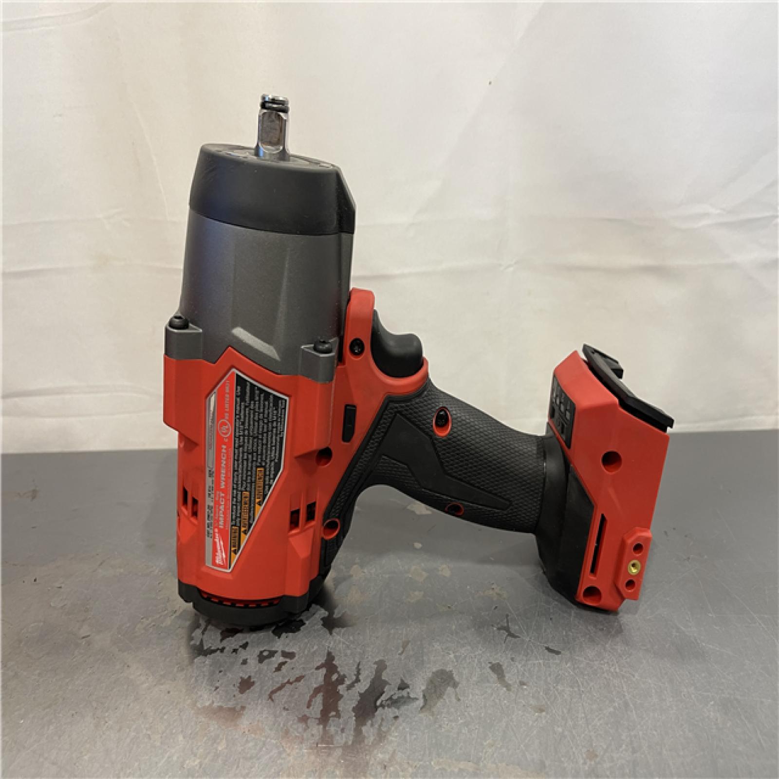 AS-IS - Milwaukee M18 FUEL 18V Lithium-Ion Brushless Cordless 1/2 in. Impact Wrench with Friction Ring