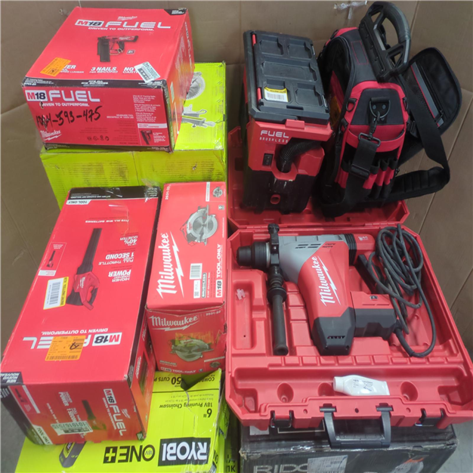 CALIFORNIA AS-IS TOOL PALLET