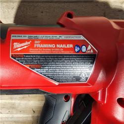 HOUSTON LOCATION - AS-IS M18 FUEL 3-1/2 in. 18-Volt 30-Degree Lithium-Ion Brushless Cordless Framing Nailer (Tool-Only)