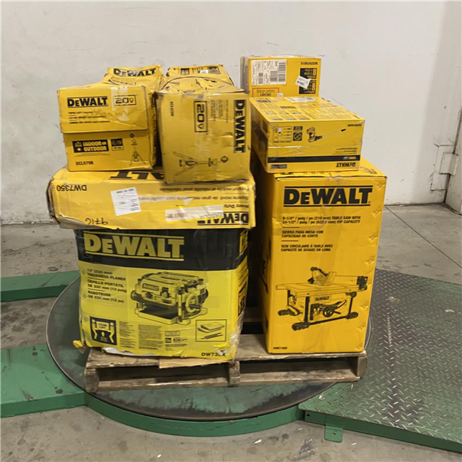 Dallas Location - As-Is DEWALT Tool Pallet