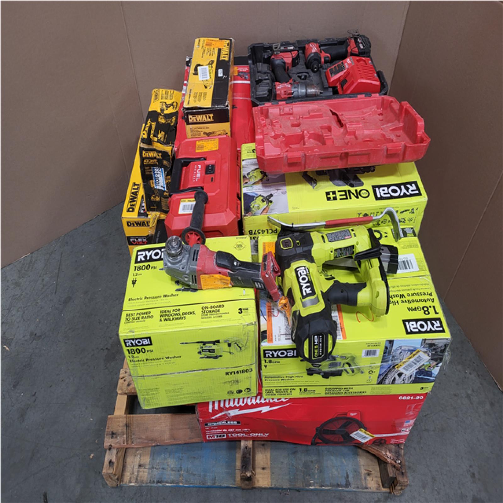 CALIFORNIA AS-IS TOOL PALLET