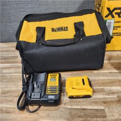 HOUSTON LOCATION - AS-IS DEWALT 20V MAX XR Lithium-Ion Cordless 18-Gauge Narrow Crown Stapler Kit