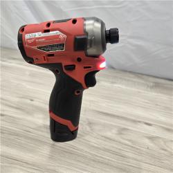 LIKE NEW! - Milwaukee M12 FUEL SURGE 12V Cordless Hex Impact Driver Compact Kit