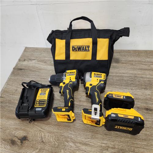 Phoenix Location NEW DEWALT ATOMIC 20-Volt MAX Lithium-Ion Cordless Combo Kit (2-Tool) with (2) Batteries, Charger and Bag