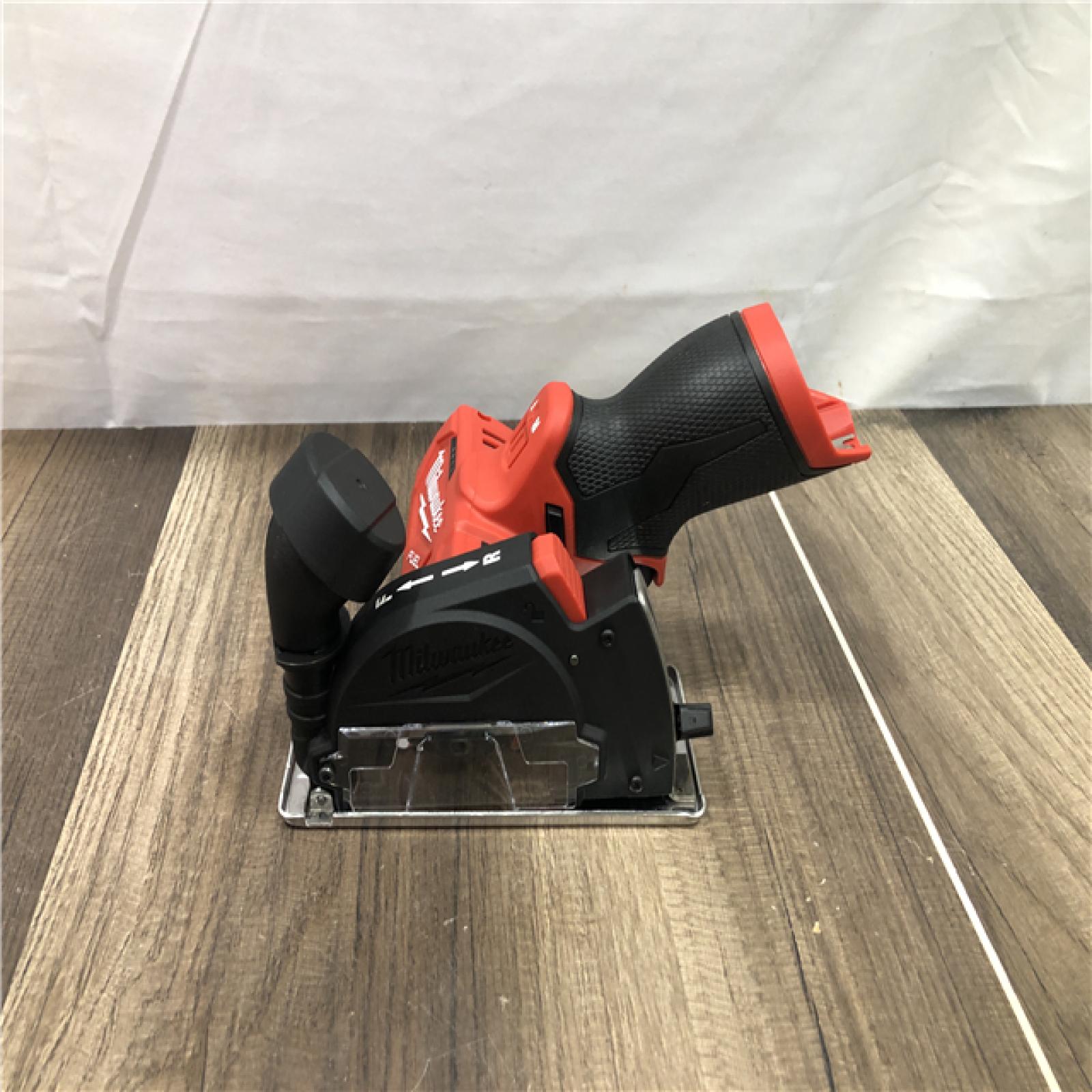 AS-IS Milwaukee  FUEL 12V Lithium-Ion Brushless Cordless 3 in. Cut Off Saw (Tool-Only)